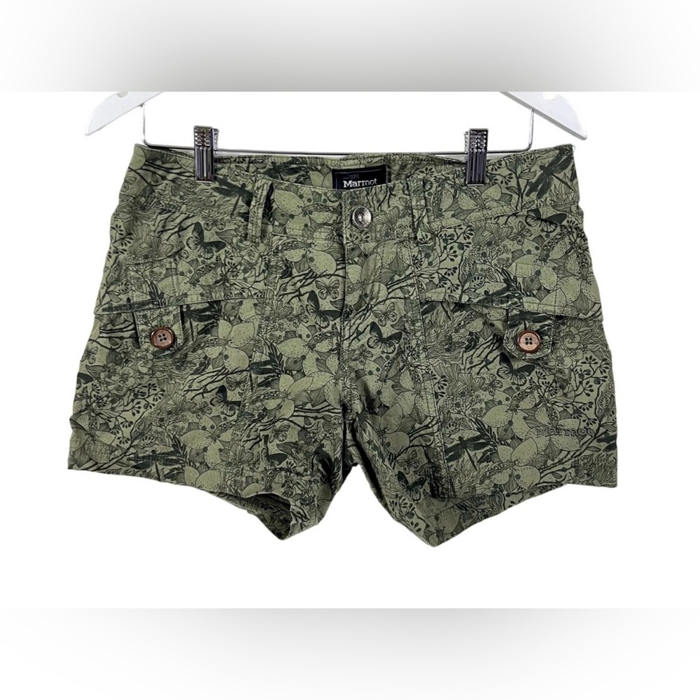 Marmot Women's Ginny  Floral Cargo Shorts Size: 10